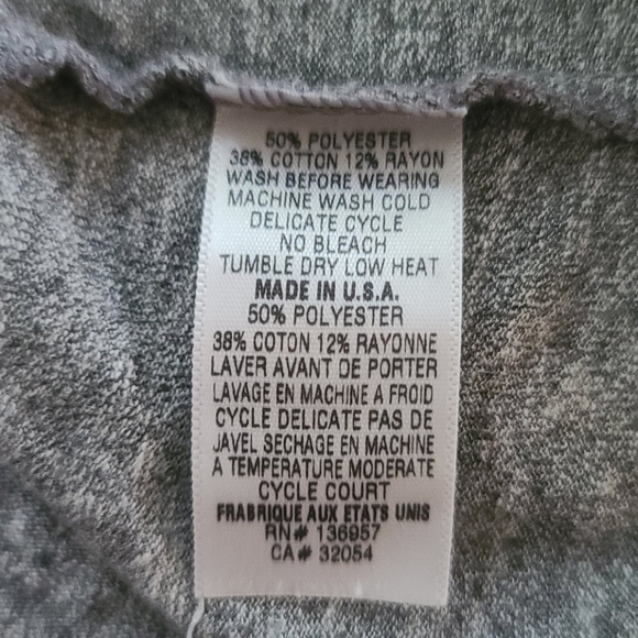 Stateside Twist Top Size X Small Grey - Picture 4 of 6